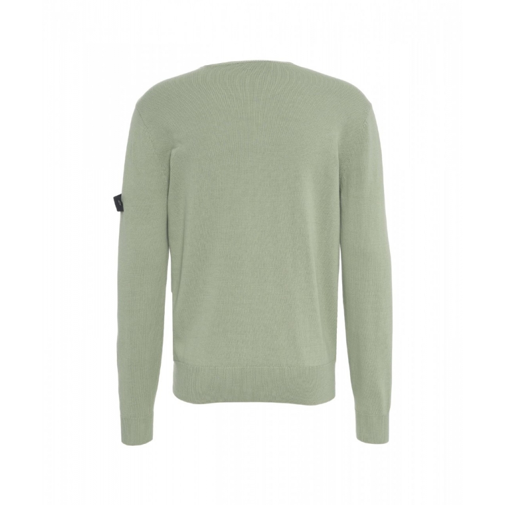 Maglione in cotone verde