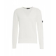 Maglione in cotone bianco