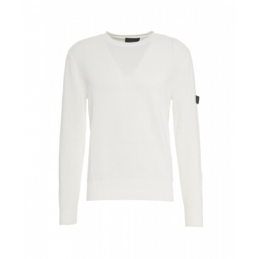 Maglione in cotone bianco