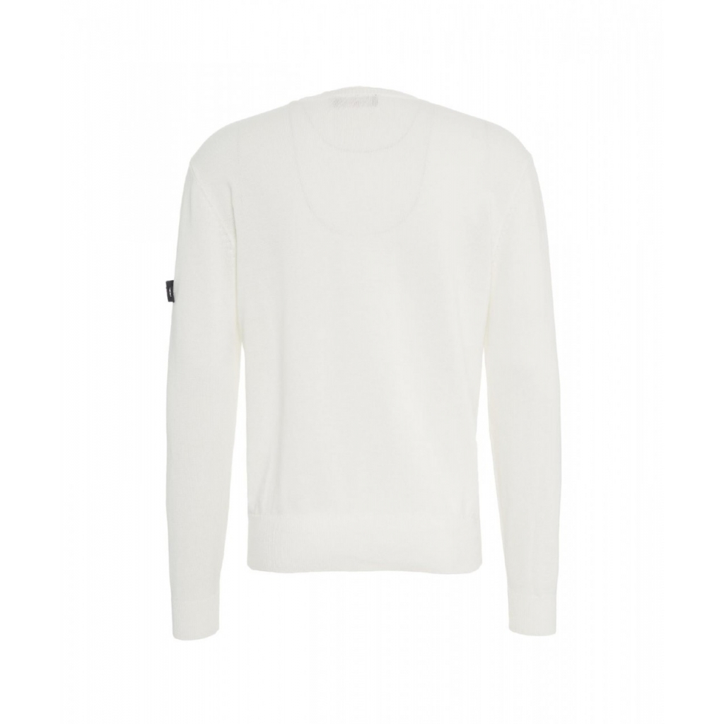 Maglione in cotone bianco