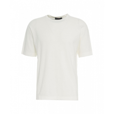 T-shirt in spugna bianco