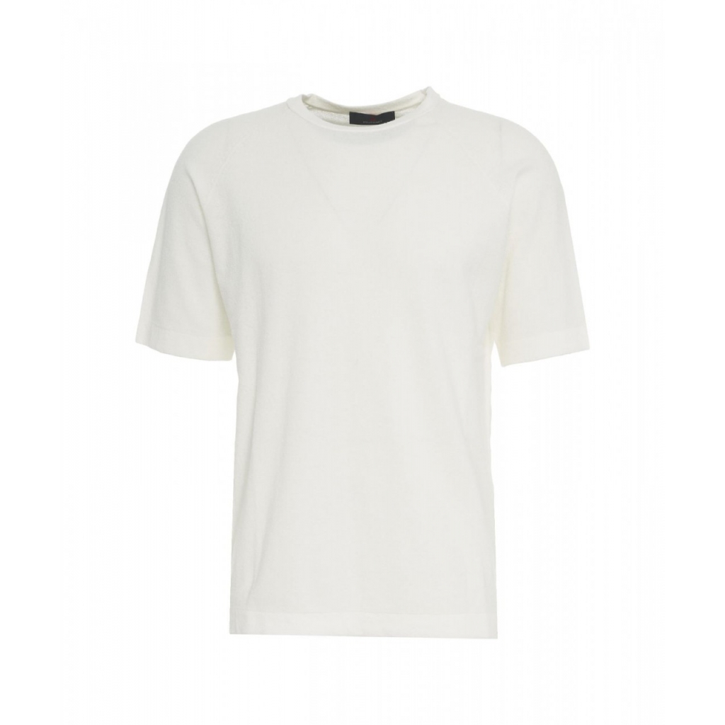 T-shirt in spugna bianco