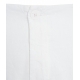 Pantaloni wide leg in lino bianco