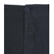 Pantaloncini cargo in lino blu scuro