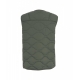 Gilet eco trapuntato verde