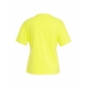 T-shirt con applicazione giallo