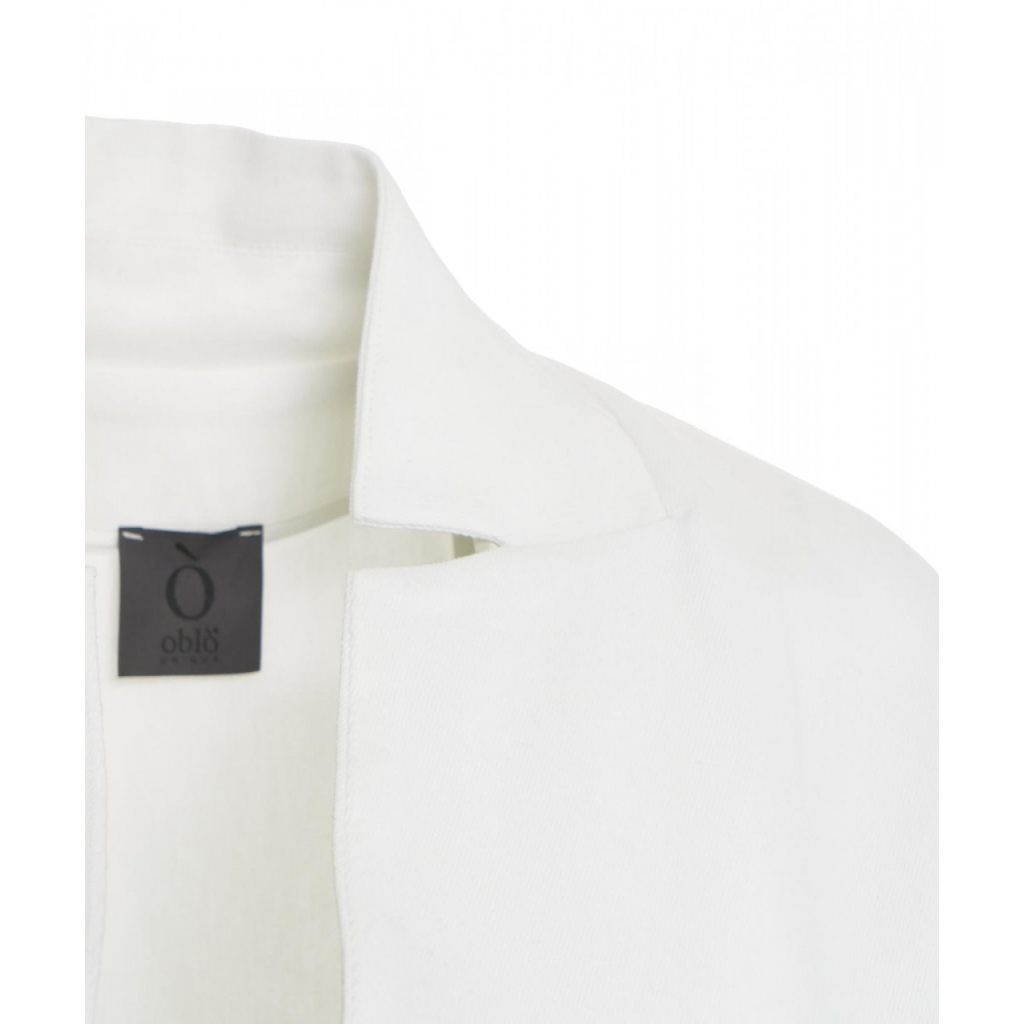 Blazer monopetto bianco