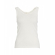 Top in cotone bianco