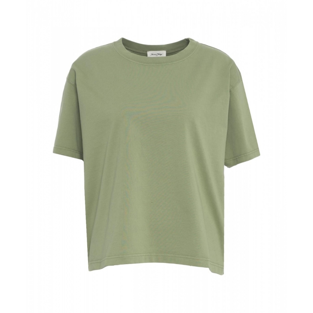 T-shirt in cotone Fizvalley verde