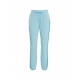 Joggers con strass azzurro