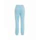 Joggers con strass azzurro