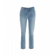 Jeans slim stretch azzurro