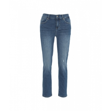 Jeans slim stretch blu