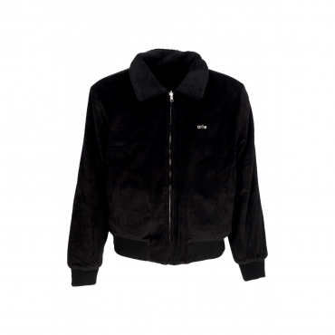 giubbotto uomo sherpa jacket BLACK