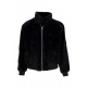 giubbotto uomo sherpa jacket BLACK