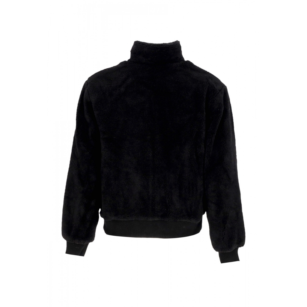 giubbotto uomo sherpa jacket BLACK