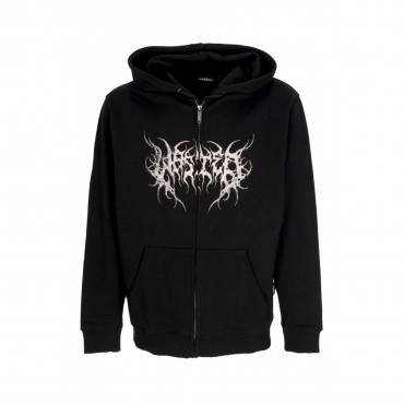 felpa cappuccio zip uomo skylab zip hoodie BLACK