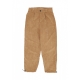 pantalone lungo uomo velvet pant CAMEL