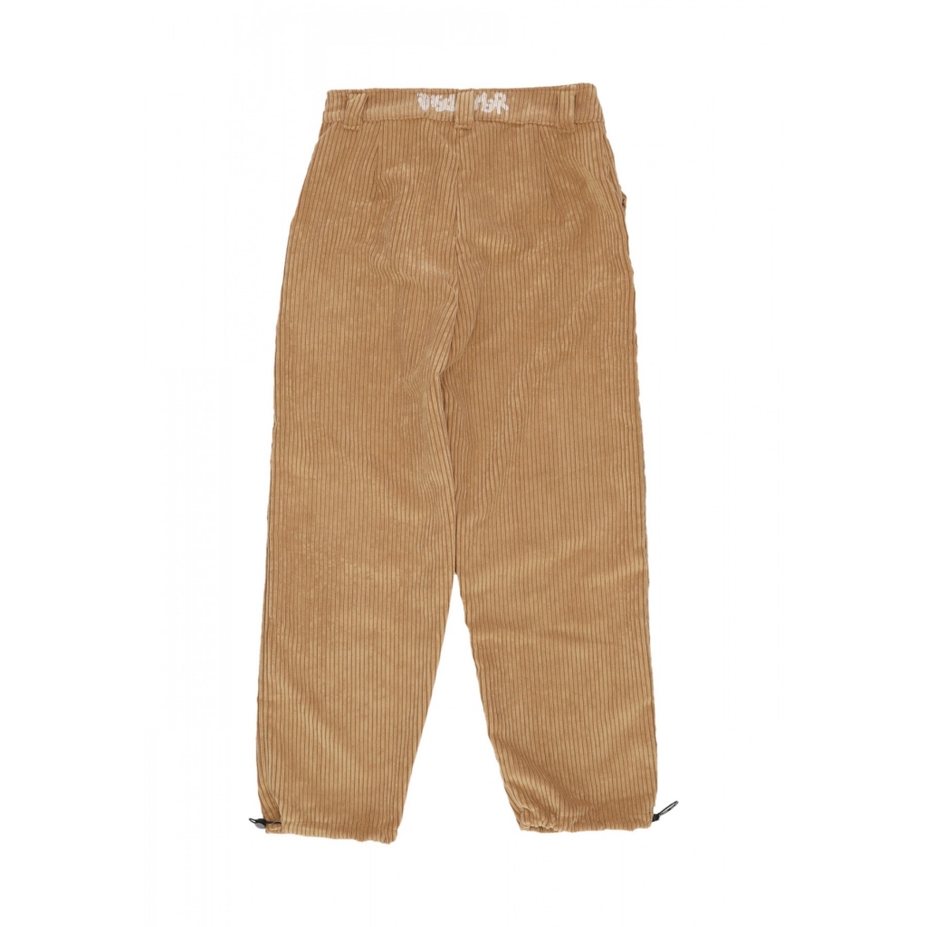 pantalone lungo uomo velvet pant CAMEL