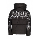 piumino uomo logo padded jacket BLACK