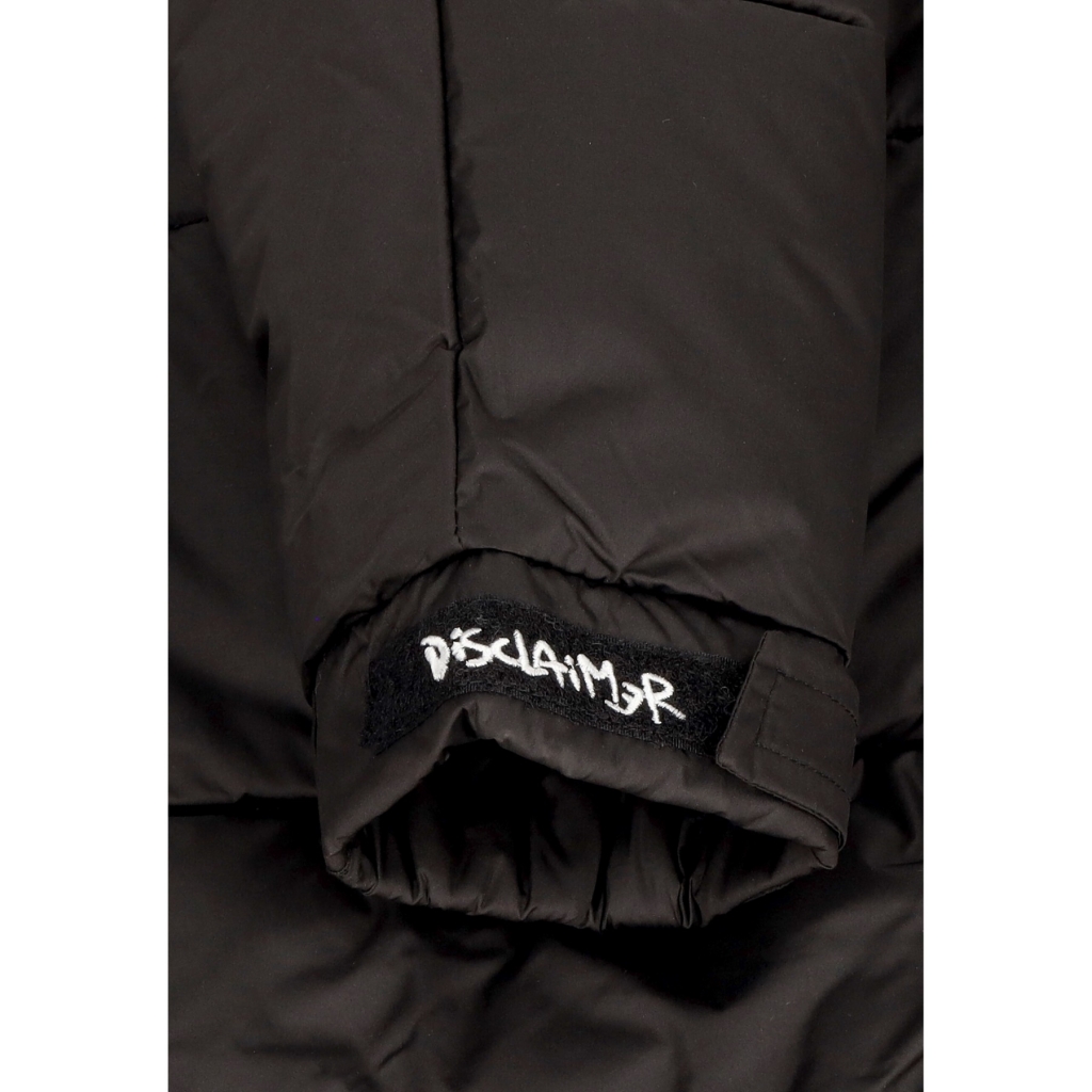 piumino uomo logo padded jacket BLACK