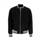 giubbotto bomber uomo bomber jacket BLACK