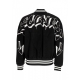 giubbotto bomber uomo bomber jacket BLACK