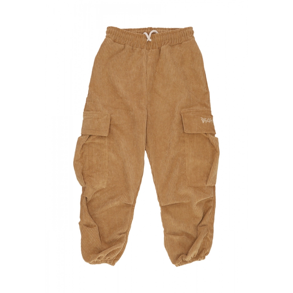 pantalone lungo uomo velvet pant CAMEL