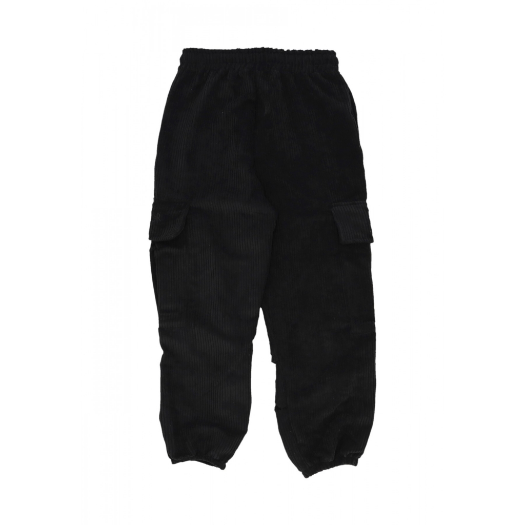 pantalone lungo uomo velvet pant BLACK