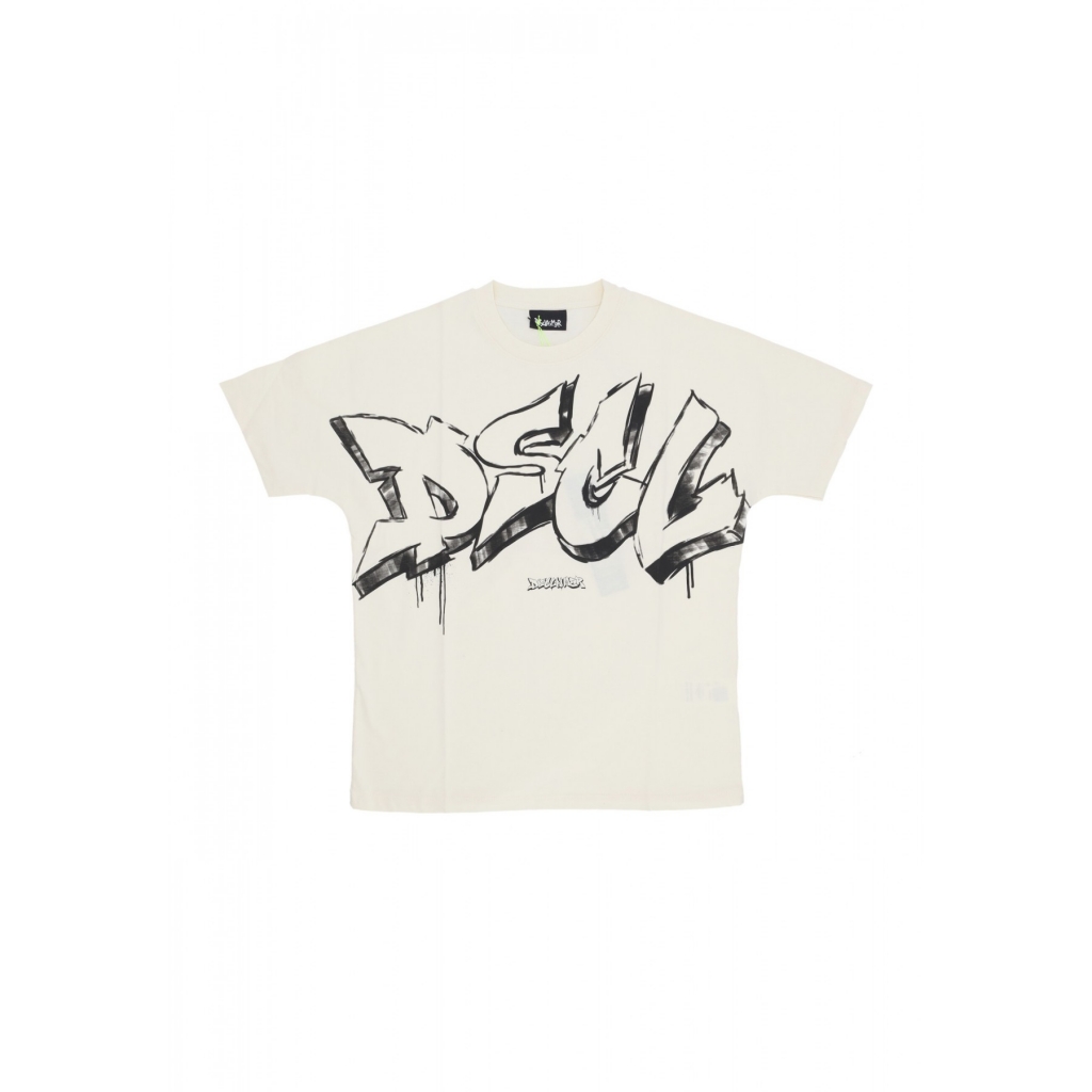 maglietta uomo big logo tee MILK/ST BLACK