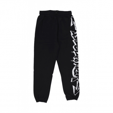 pantalone tuta leggero uomo logo pant BLACK/ST WHITE