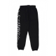 pantalone tuta leggero uomo logo pant BLACK/ST WHITE