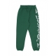 pantalone tuta leggero uomo logo pant GREEN/ST WHITE