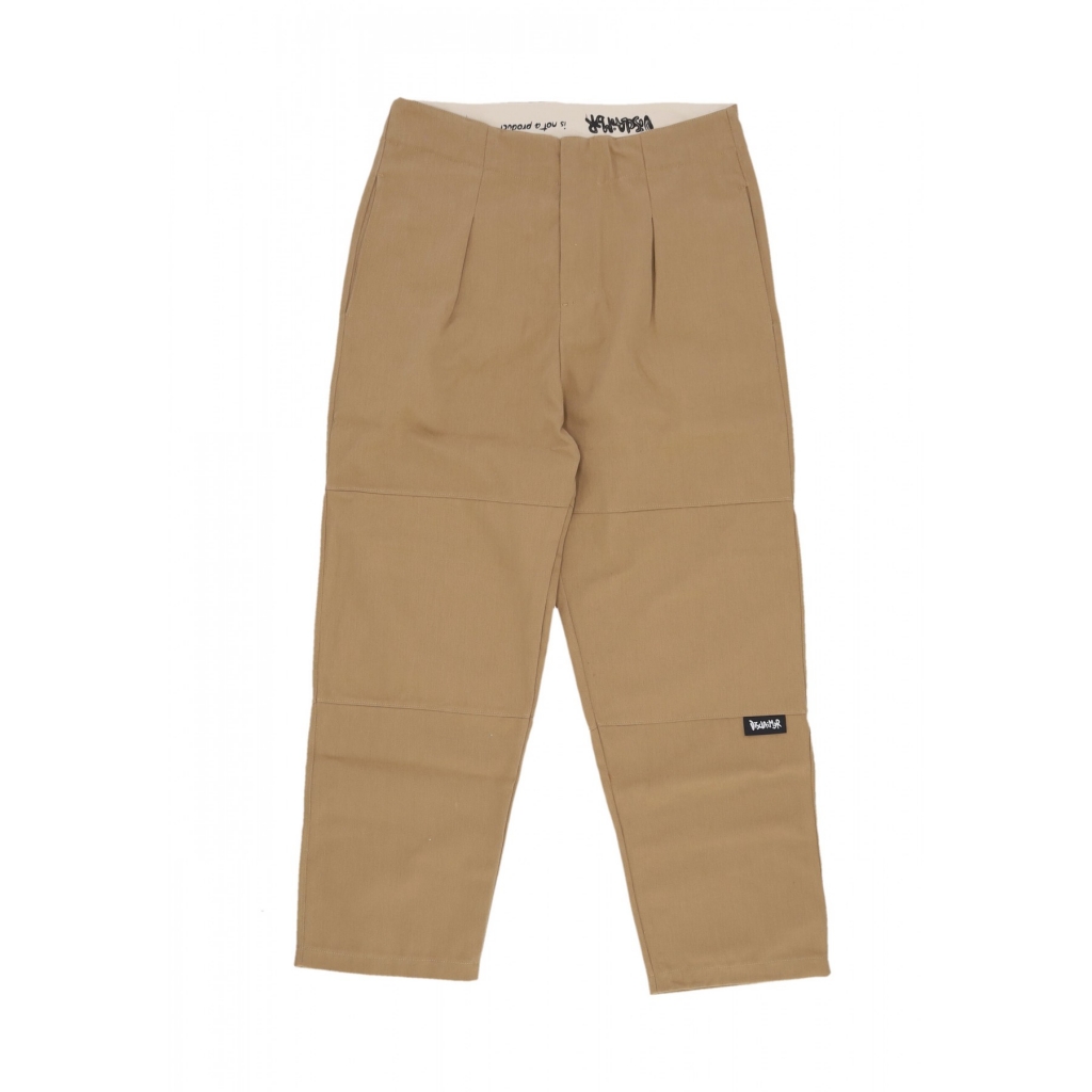 pantalone lungo uomo gabardine pant CAMEL