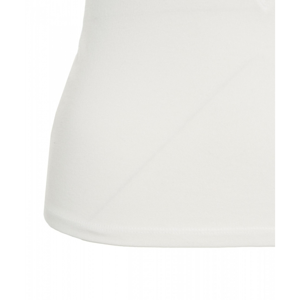 T-shirt con spalline bianco