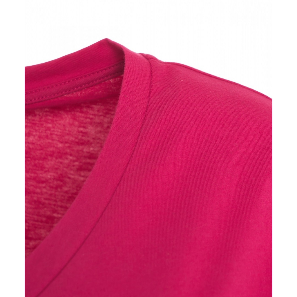 T-shirt con applicazione pink