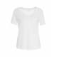 T-shirt semitrasparente bianco