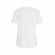 T-shirt semitrasparente bianco