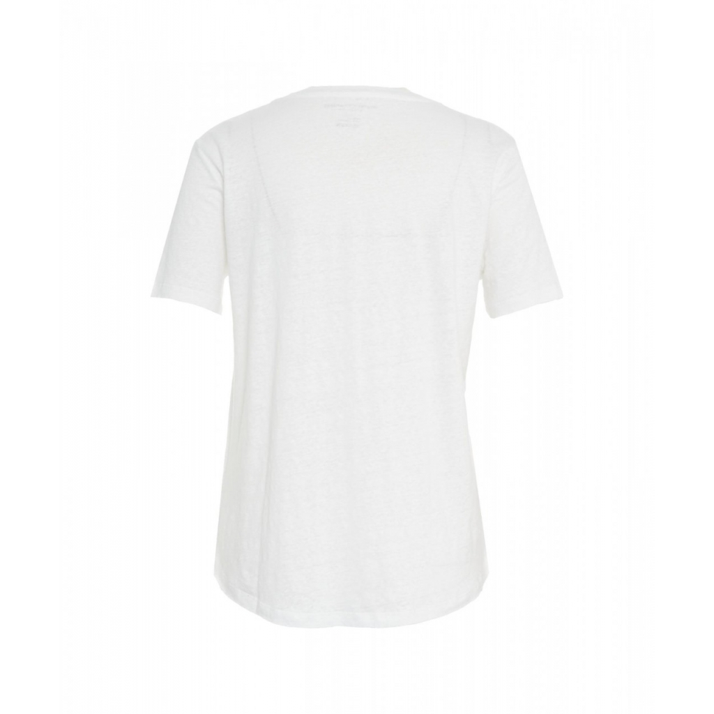 T-shirt semitrasparente bianco