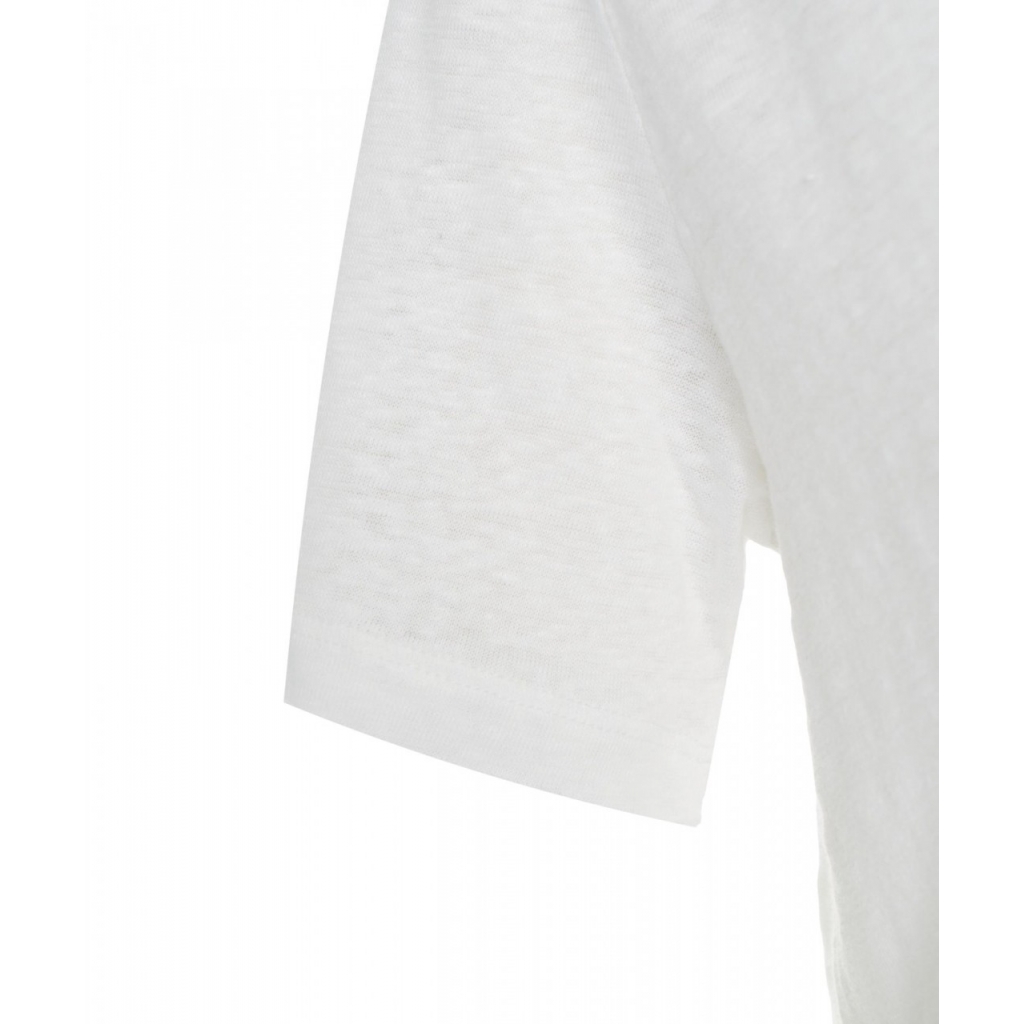 T-shirt semitrasparente bianco