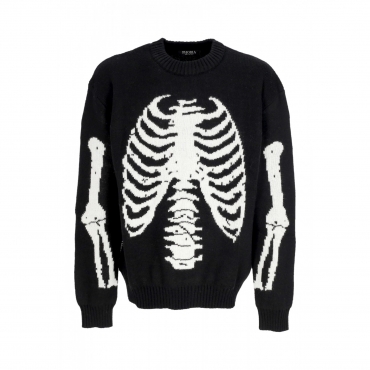 maglione uomo bones jumper BLACK/WHITE