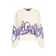 felpa leggera girocollo donna w logo crewneck MILK