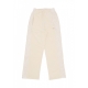 pantalone tuta leggero uomo flower tape pants CREAM