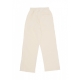 pantalone tuta leggero uomo flower tape pants CREAM