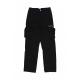 pantalone lungo uomo 3d pocket nylon pants BLACK