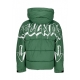 piumino uomo logo padded jacket GREEN/ST WHITE