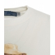 T-shirt con stampa bianco