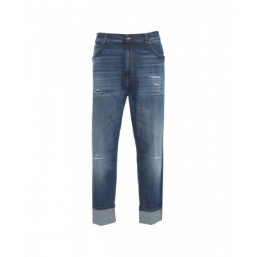 Loose fit jeans Paco blu