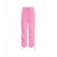 Joggers in misto viscosa rosa