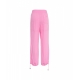 Joggers in misto viscosa rosa